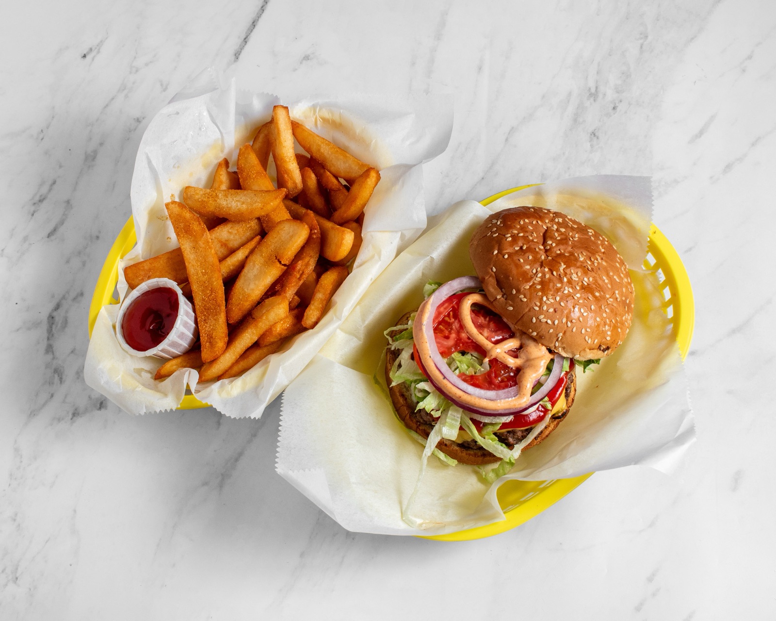 Beef Burger Combo